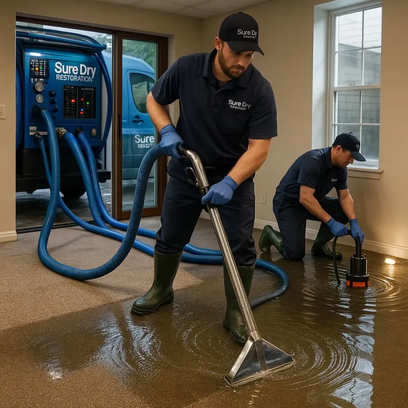 Water Extraction and Removal process in Edmonston, MD